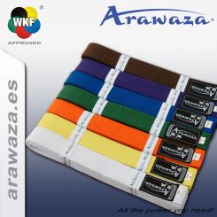 Cinturón Arawaza, color liso 260 | Amarillo