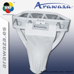 Arawaza Coquilla para hombre, aprobado por la WKF XS