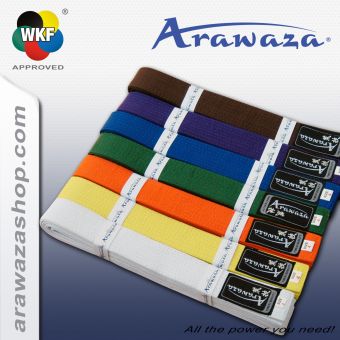 Cinturón Arawaza, color liso 260 | Blanco