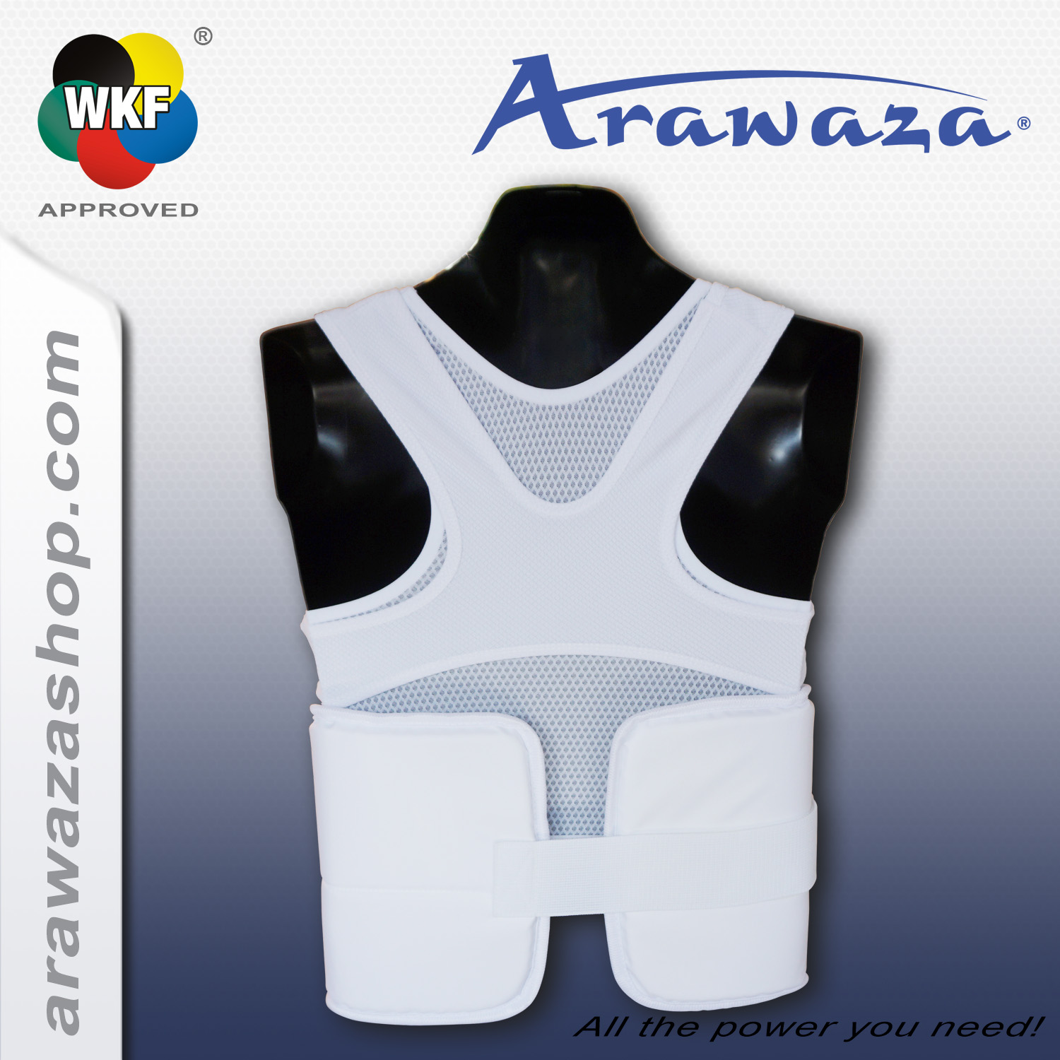 Arawaza - España | Arawaza body femenino Aprobado por la WKF, para mujer | comprar en línea